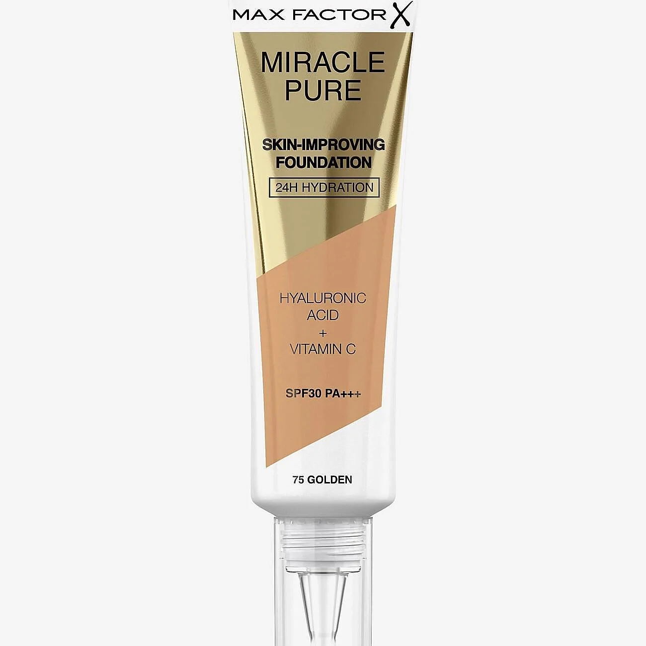 Max Factor Miracle Pure Skin pitkäkestoinen meikkivoide SPF 30 sävy 75 Golden 30 ml