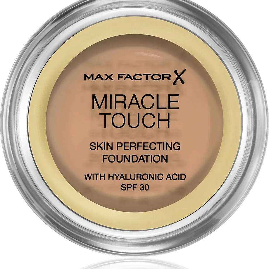 Max Factor Miracle Touch Återfuktande foundationkräm SPF 30 Skugga 083 Golden Tan 11,5 g