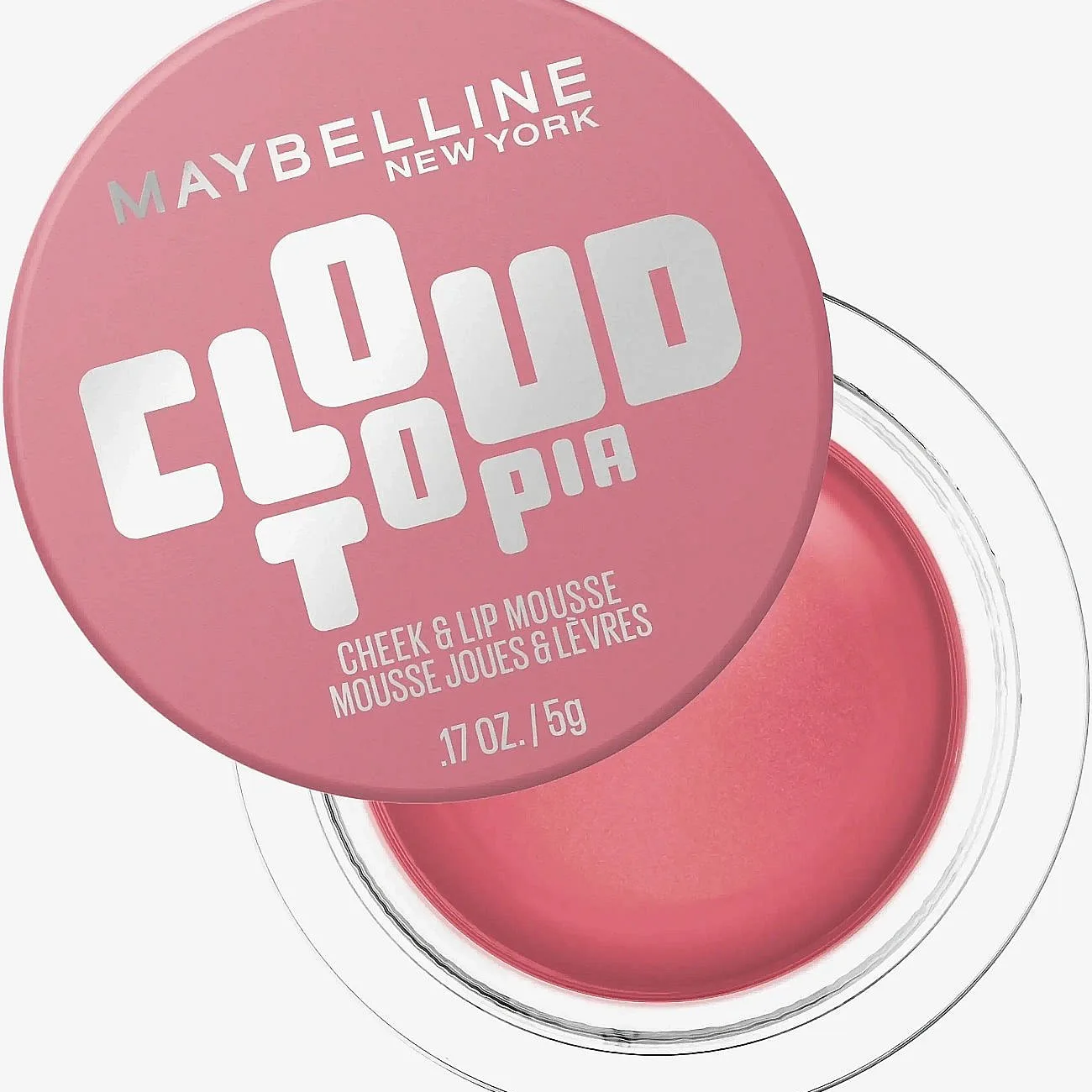 MAYBELLINE NEW YORK CloudTopia voidemainen mattaposkipuna huuliin ja poskiin sävy 08 Enchanted Mauve 5 g
