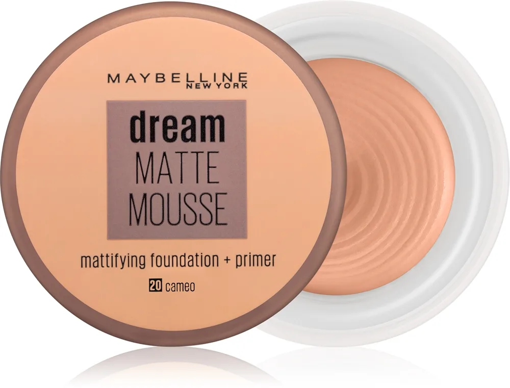 MAYBELLINE NEW YORK Dream Matte Mousse Mattifierande foundation Skugga 21 Nude 18 ml