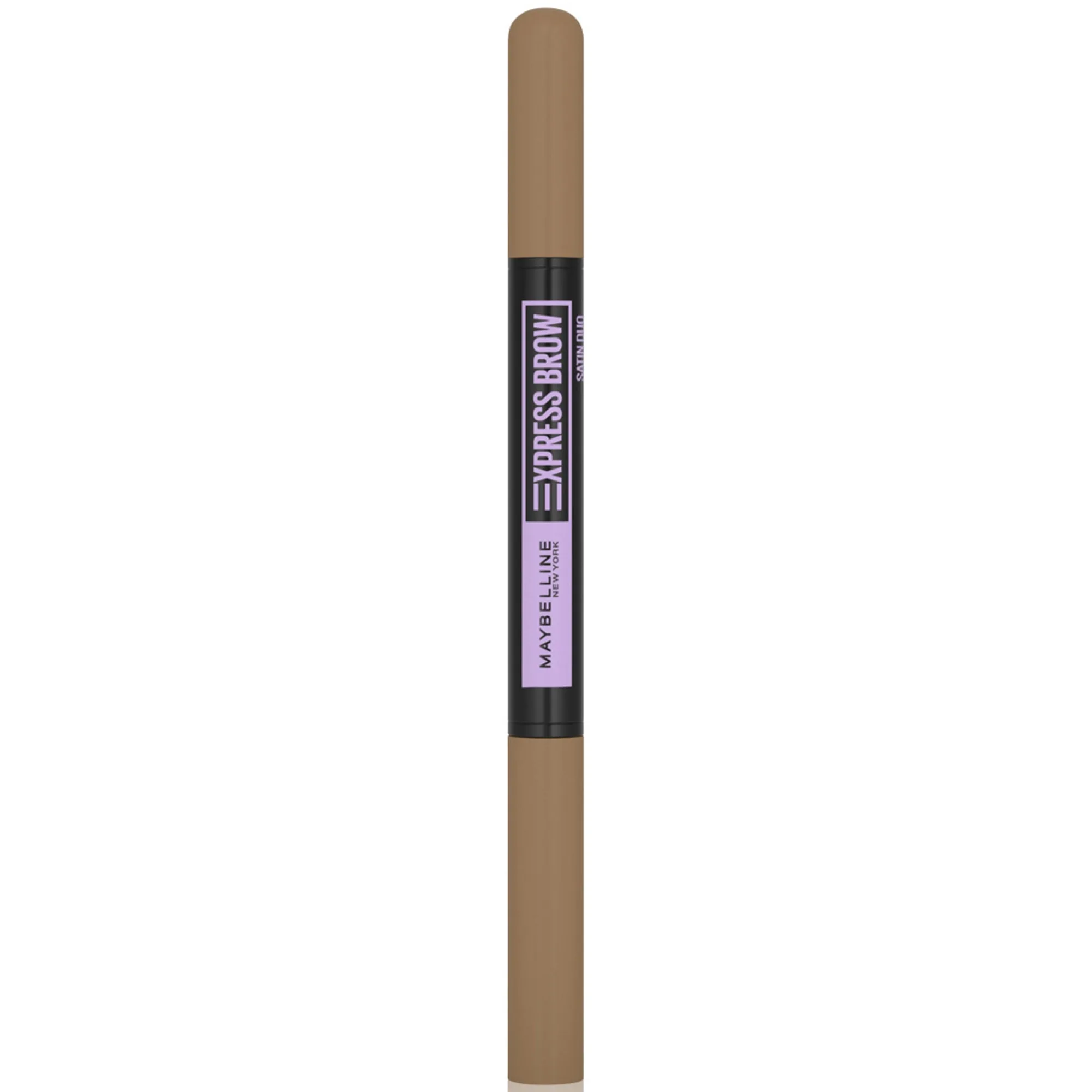 MAYBELLINE NEW YORK Express Brow Satin Duo Ögonbrynspenna och puder Dubbel Skugga 01 - Dark Blonde