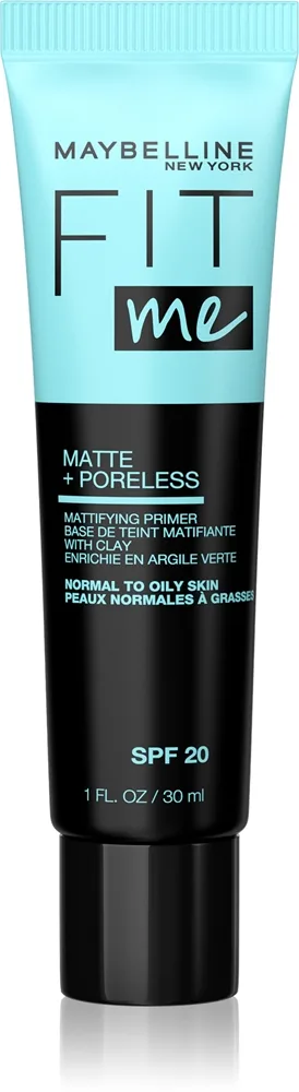 MAYBELLINE NEW YORK Fit Me! Matte+Poreless Matt foundation-primer 30 ml