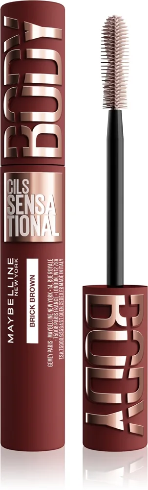 MAYBELLINE NEW YORK Lash Sensational Body Volume Mascara Brick Brown 9.75 ml