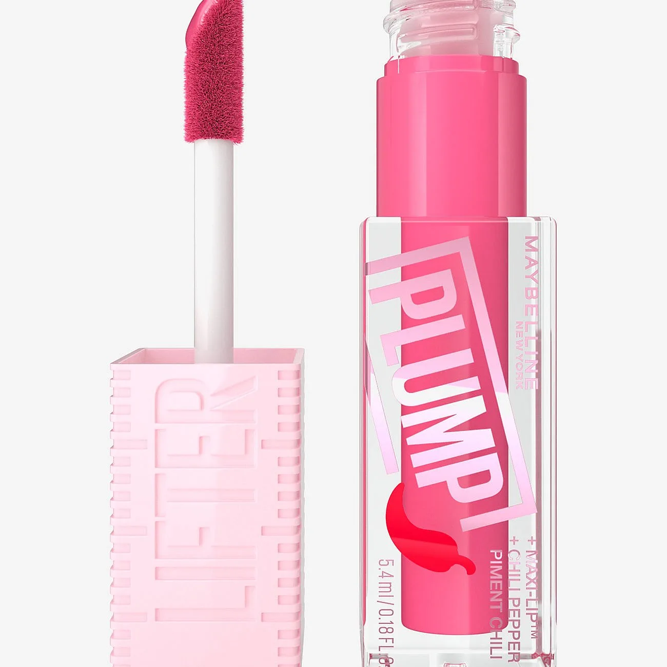 Maybelline New York Lifter Plump Lip Gloss Pink Sting 003 5,4ml