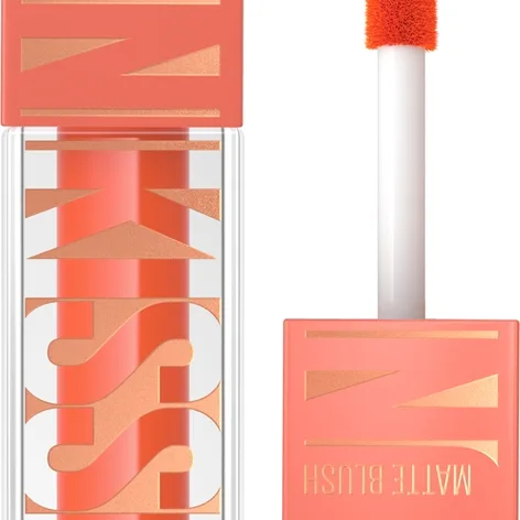 MAYBELLINE NEW YORK Sunkisser Matte Flytande rouge med matt effekt Skugga 34 Peachy Quench 4.7 ml