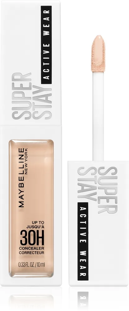 MAYBELLINE NEW YORK SuperStay Active Wear Hög-skyddande concealer Skugga 05 Ivory 10 ml