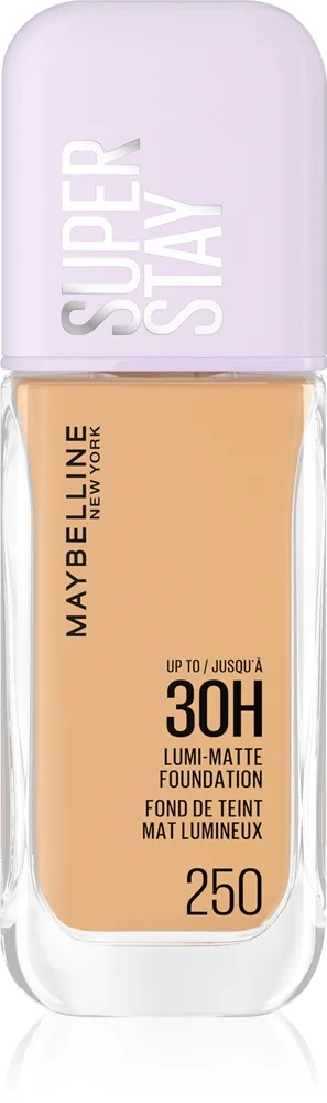 MAYBELLINE NEW YORK SuperStay Lumi-Matte Lätt foundation med långvarig effekt Skugga 250 35 ml