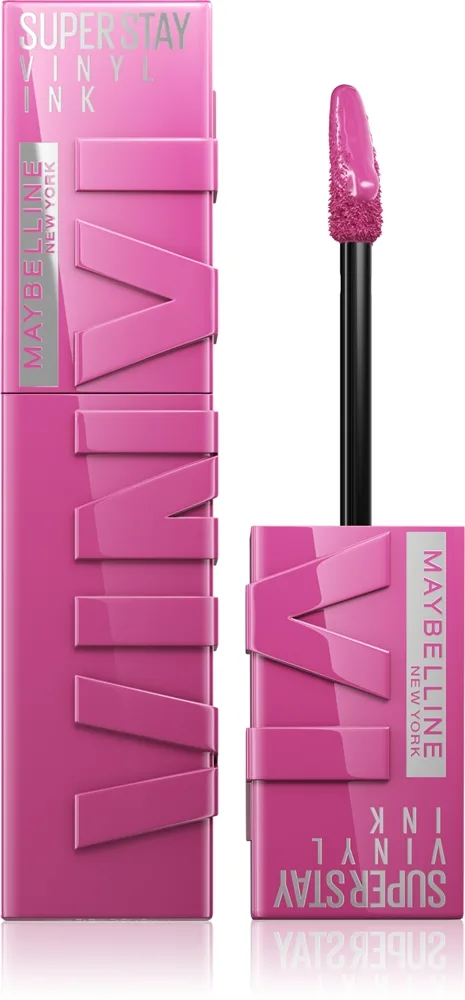 MAYBELLINE NEW YORK SuperStay Vinyl Ink Långvarig flytande läppstift 165 EDGY 4.2 ml