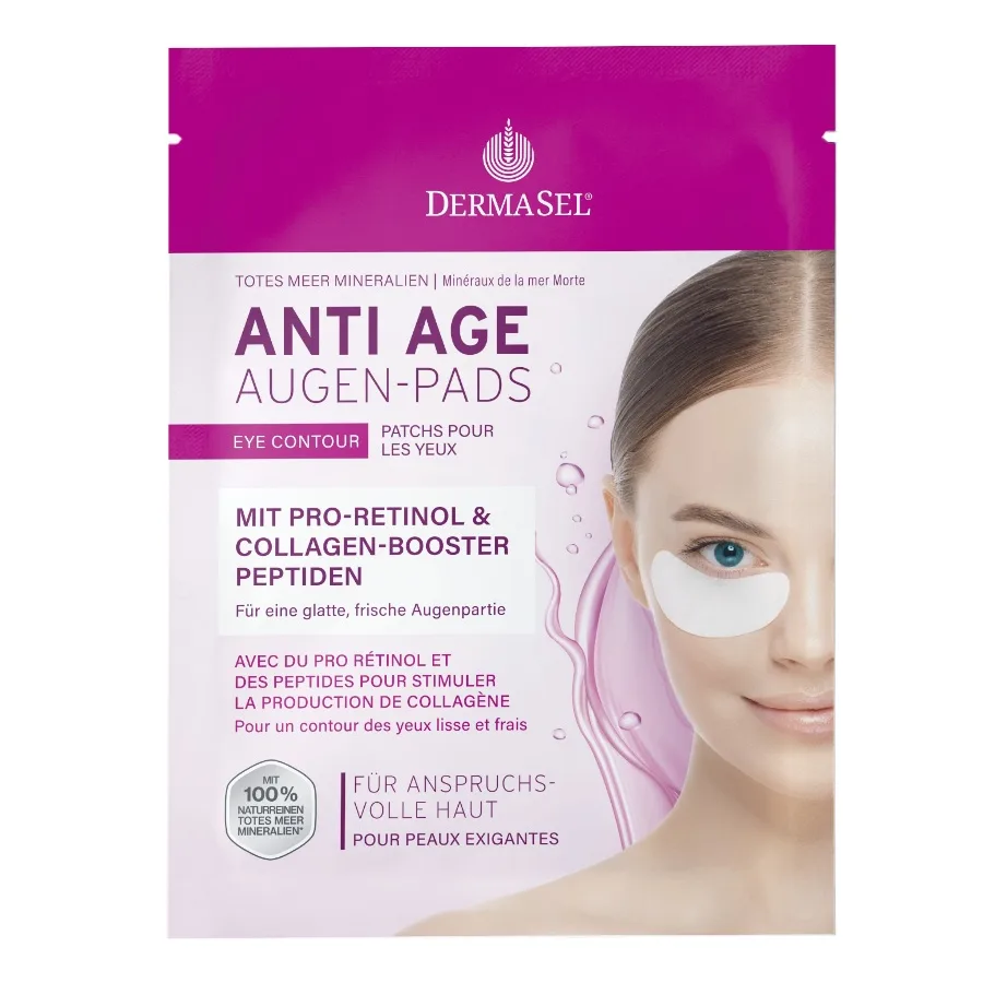 DERMASEL ANTI AGE AUGEN-PADS 1 Packung
