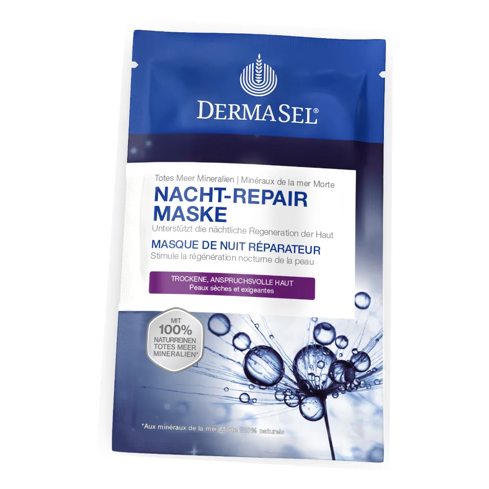 DERMASEL NACHT-REPAIR MASKE 12 ml Gesichtsmaske