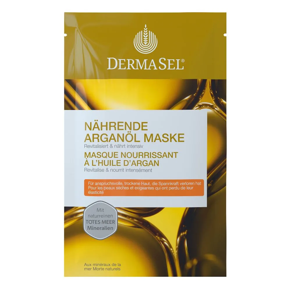 DERMASEL NÄHRENDE ARGANÖL MASKE 12 ml Gesichtsmaske