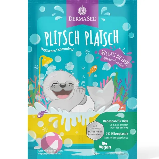 DERMASEL PLITSCH PLATSCH Magisches Schaumbad 2X15 ml Bad