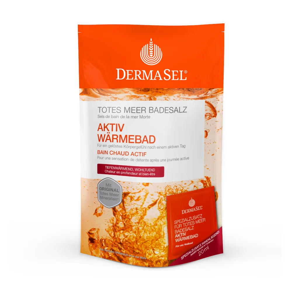 DERMASEL TOTES MEER BADESALZ+AKTIV WÄRMEBAD 1 Packung Kombipackung