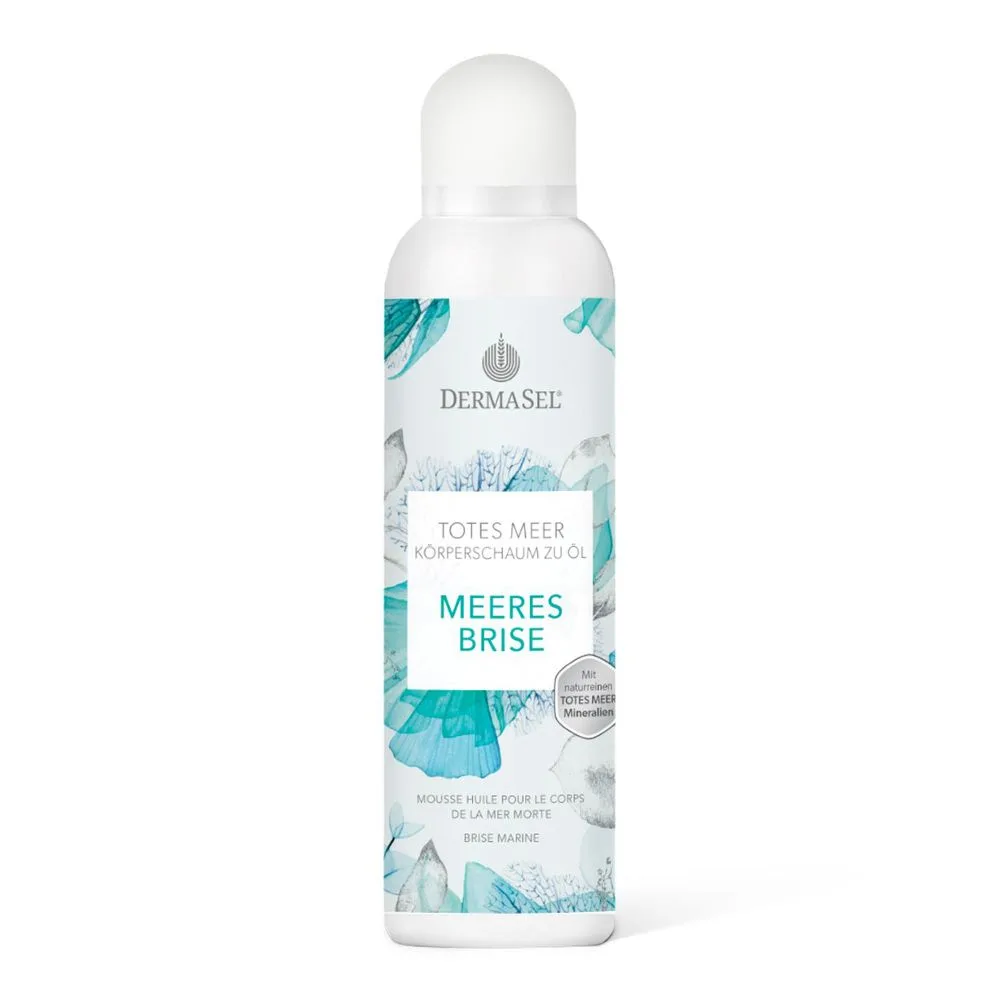 DERMASEL TOTES MEER MEERESBRISE KÖRPERSCHAUM ZU ÖL 150 ml Schaum