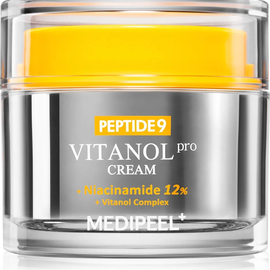 MEDIPEEL+ Peptide 9 Vitanol Cream Pro yhtenäistävä voide ikääntymisen merkkejä vastaan 50 g