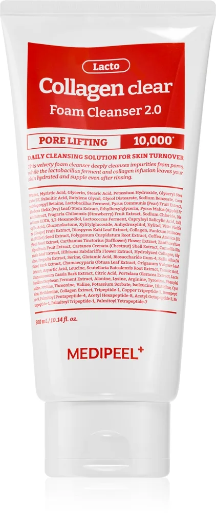 Medipeel Red Lacto Collagen Clear Foam Cleanser 2.0 Rengöringsskum