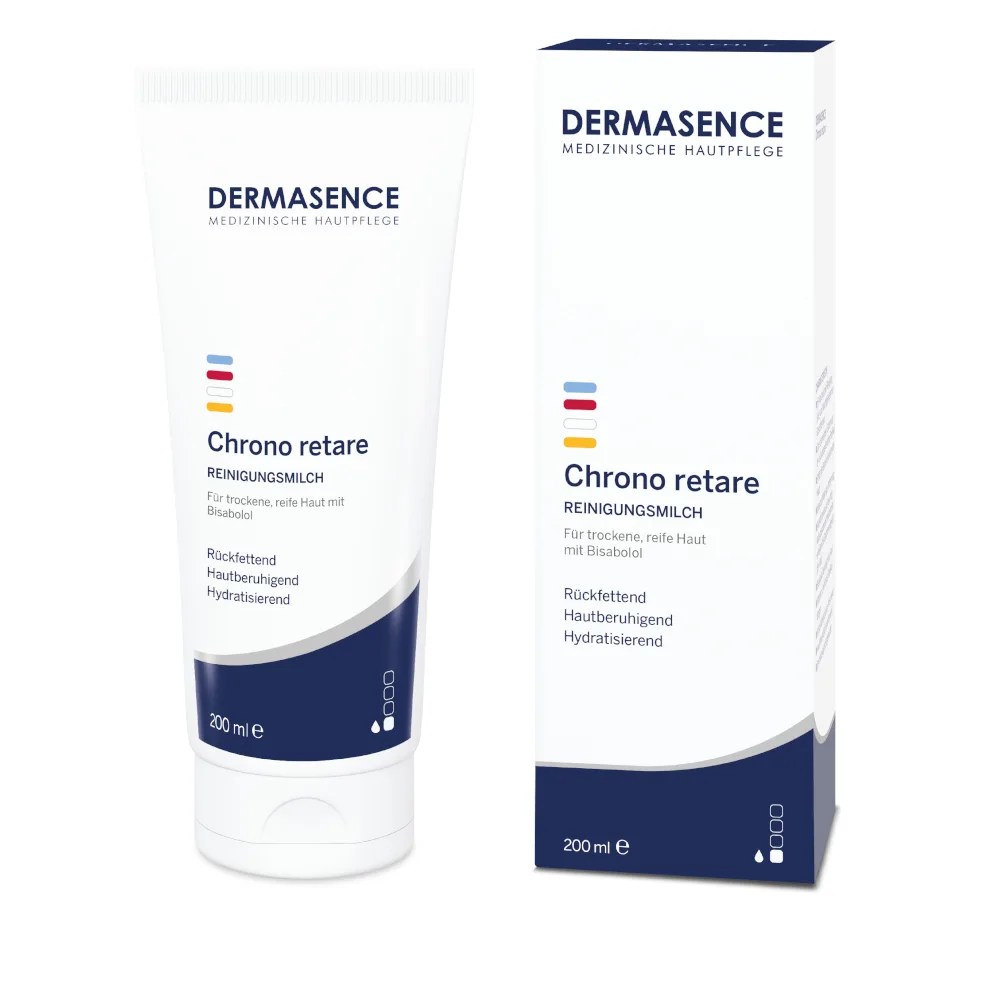 DERMASENCE Chrono retare REINIGUNGSMILCH 200 ml Körperpflege