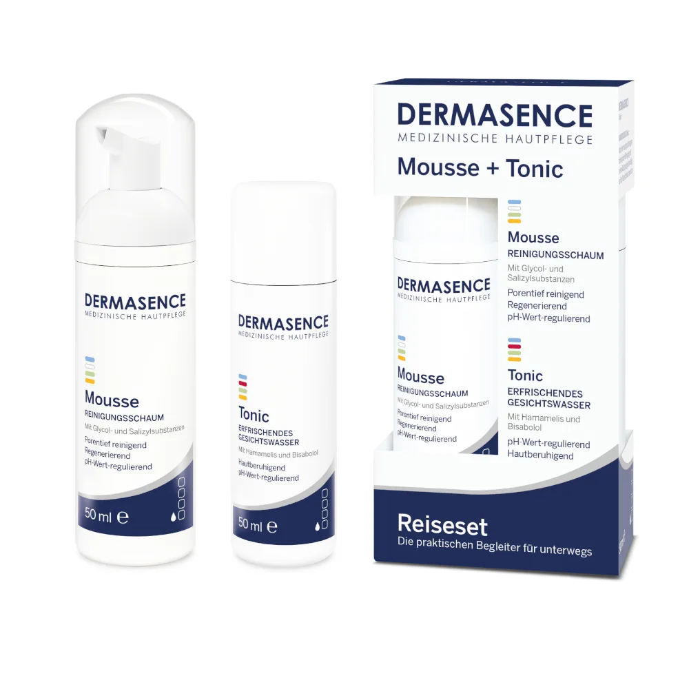 DERMASENCE Reiseset 2X50 ml Kombipackung