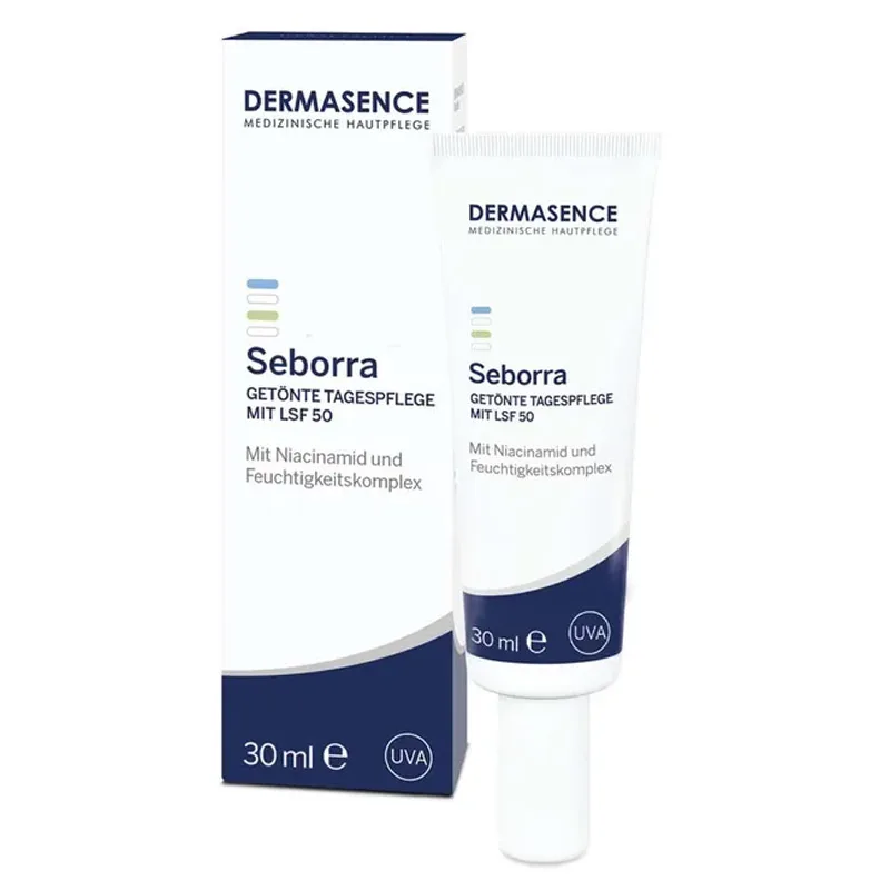 DERMASENCE Seborra GETÖNTE TAGESPFLEGE MIT LSF 50 30 ml Creme