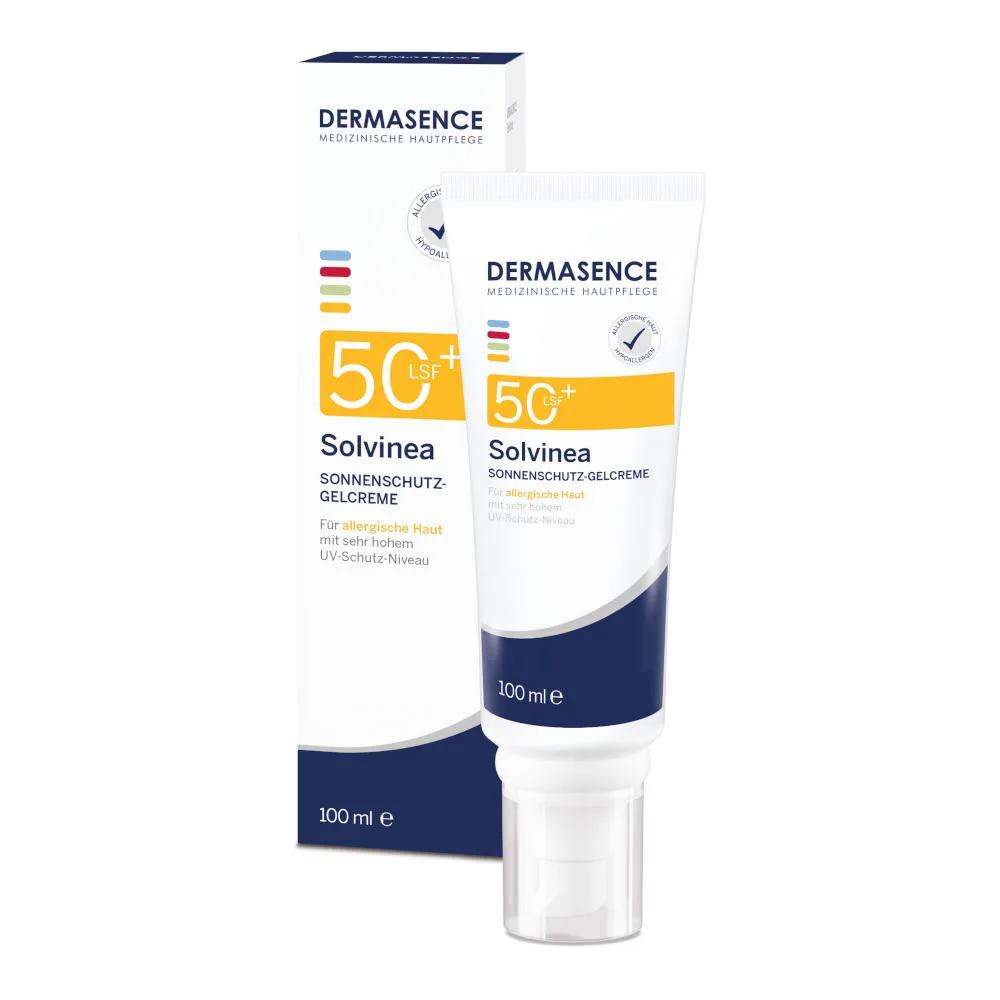 DERMASENCE Solvinea Sonnenschutz-Gelcreme LSF 50+, 100 ml 100 ml Gel