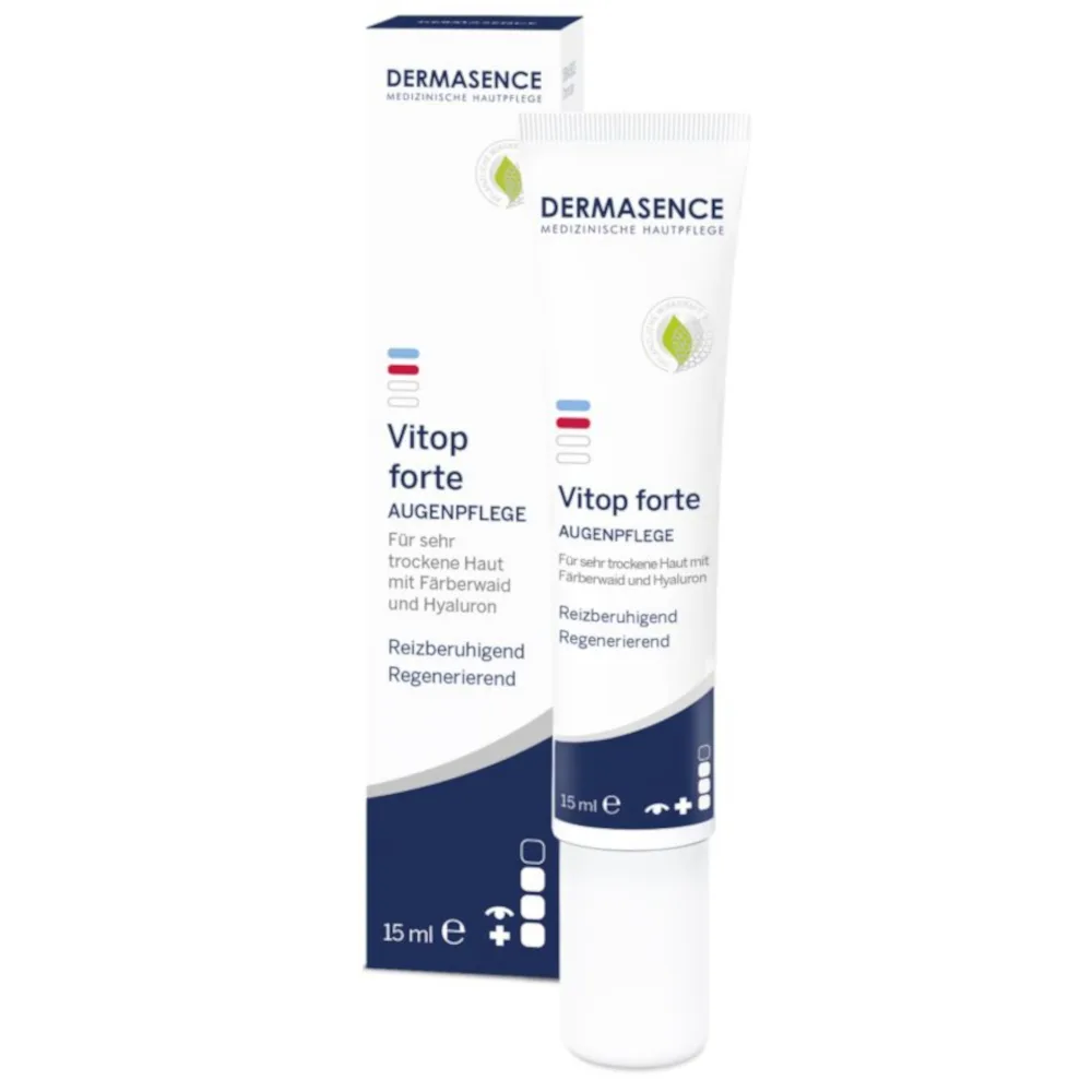 DERMASENCE Vitop forte Augenpflege 15 ml Creme
