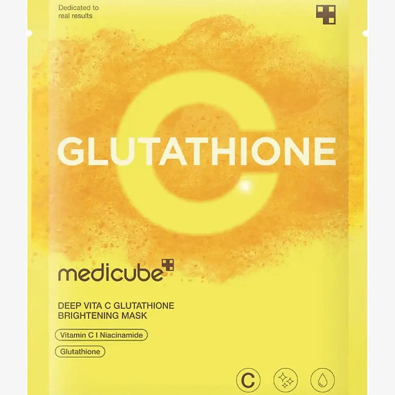 Medicube Deep Vita C Glutathione Brightening Mask 27 stk