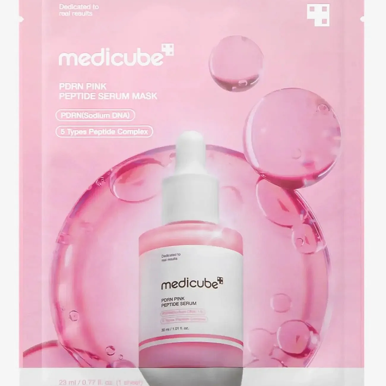 Medicube Medicube - Pdrn Pink Peptide Serum Mask (10Pcs.) - Nude - 10 PCS