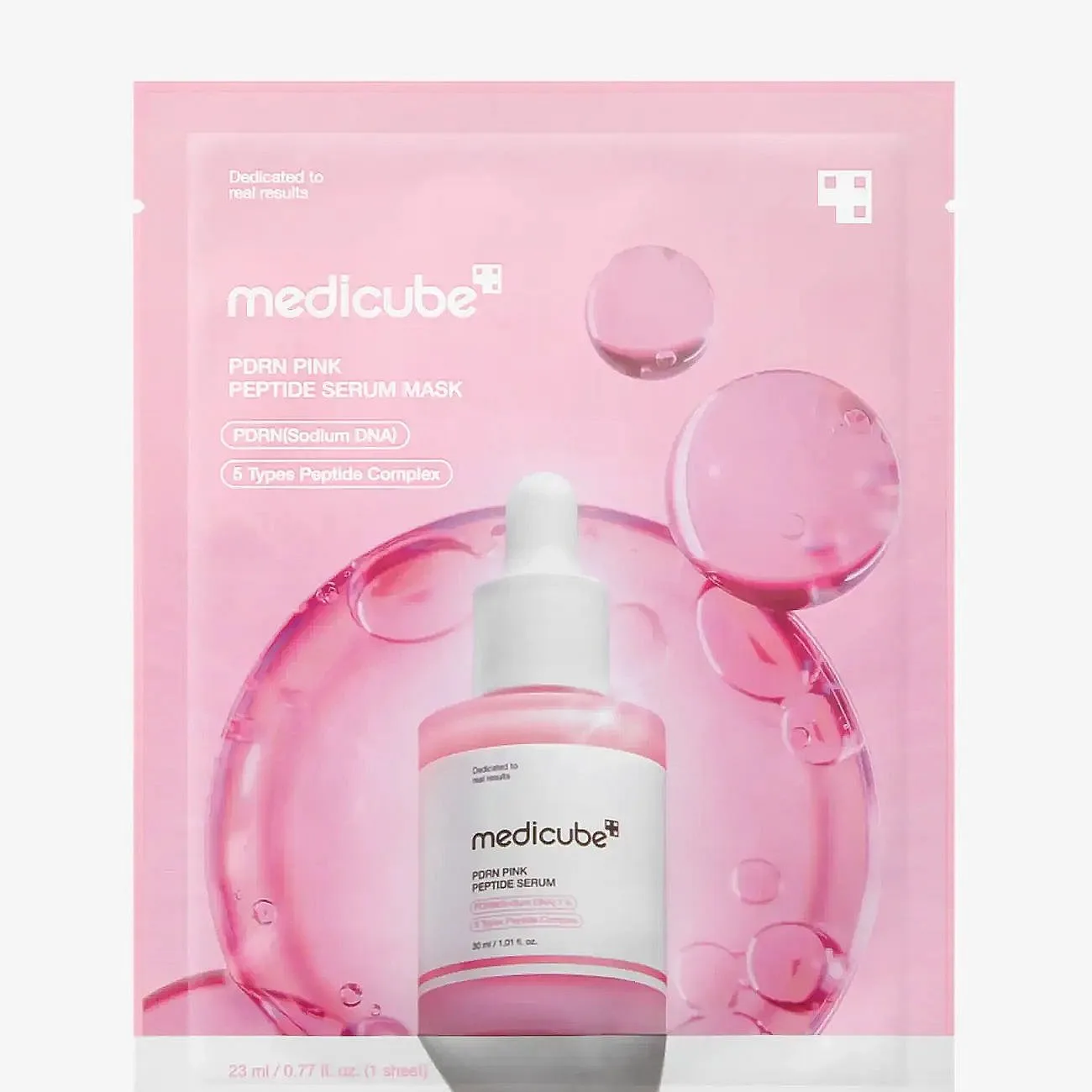 Medicube PDRN Pink Peptide Serum Mask 23 ml