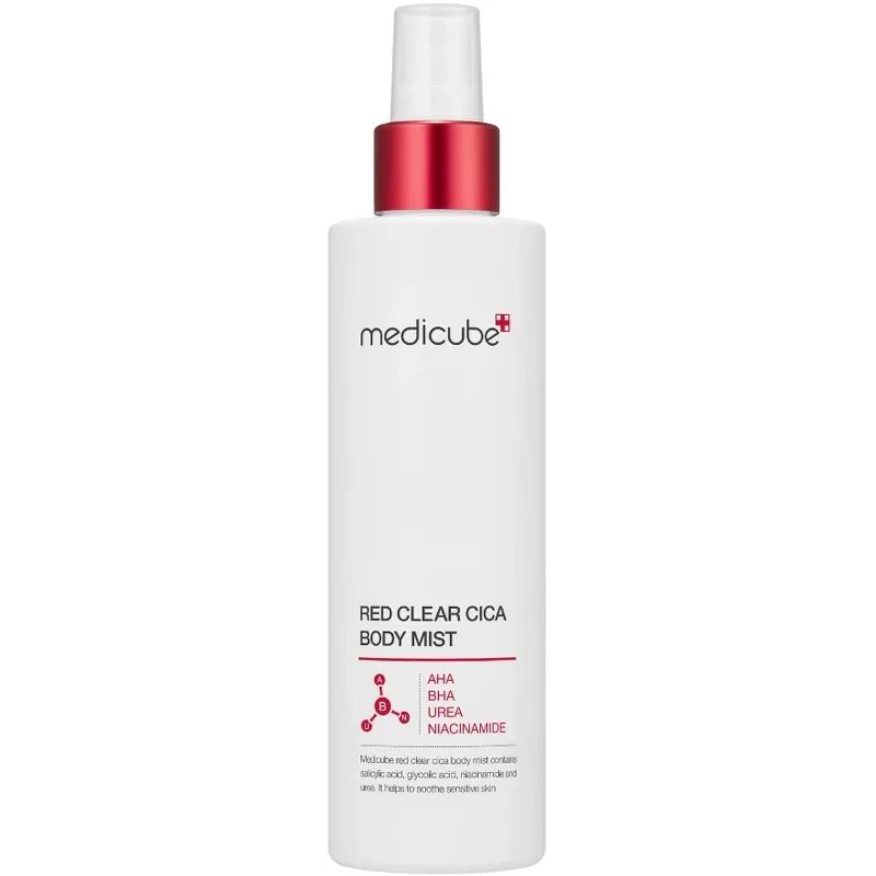 Medicube Red Clear Cica Body Mist Energigivande fuktgörande mist med lugnande egenskaper 200 ml