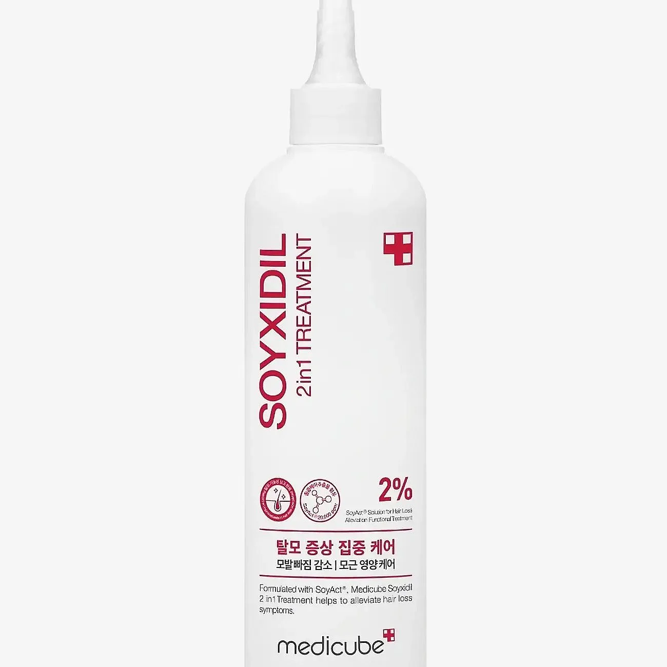 medicube Soyxidil 2in1 Treatment fuktgivande och stärkande balsam Mot håravfall 256 ml
