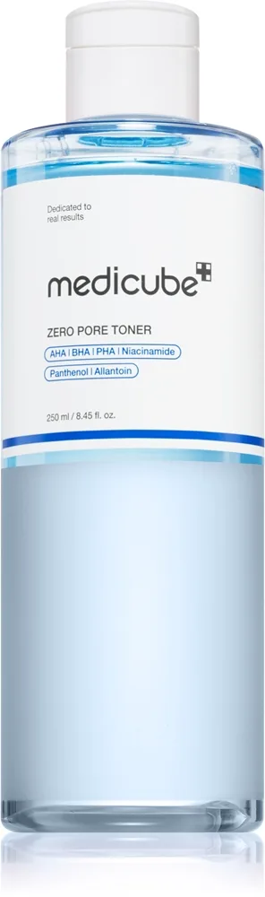 medicube Zero Pore Toner Mild eksfolierende toner Til forstørrede porer 250 ml