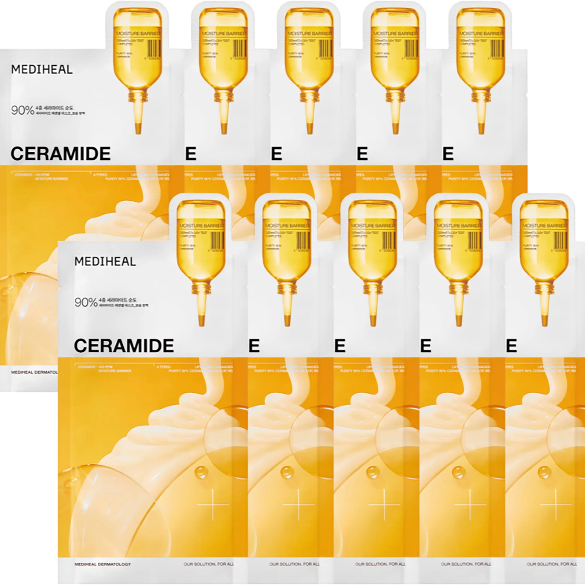 Mediheal Mediheal - Ceramide Essential Mask Moisture Barrier (10Pcs.) - Nude - 10 PCS