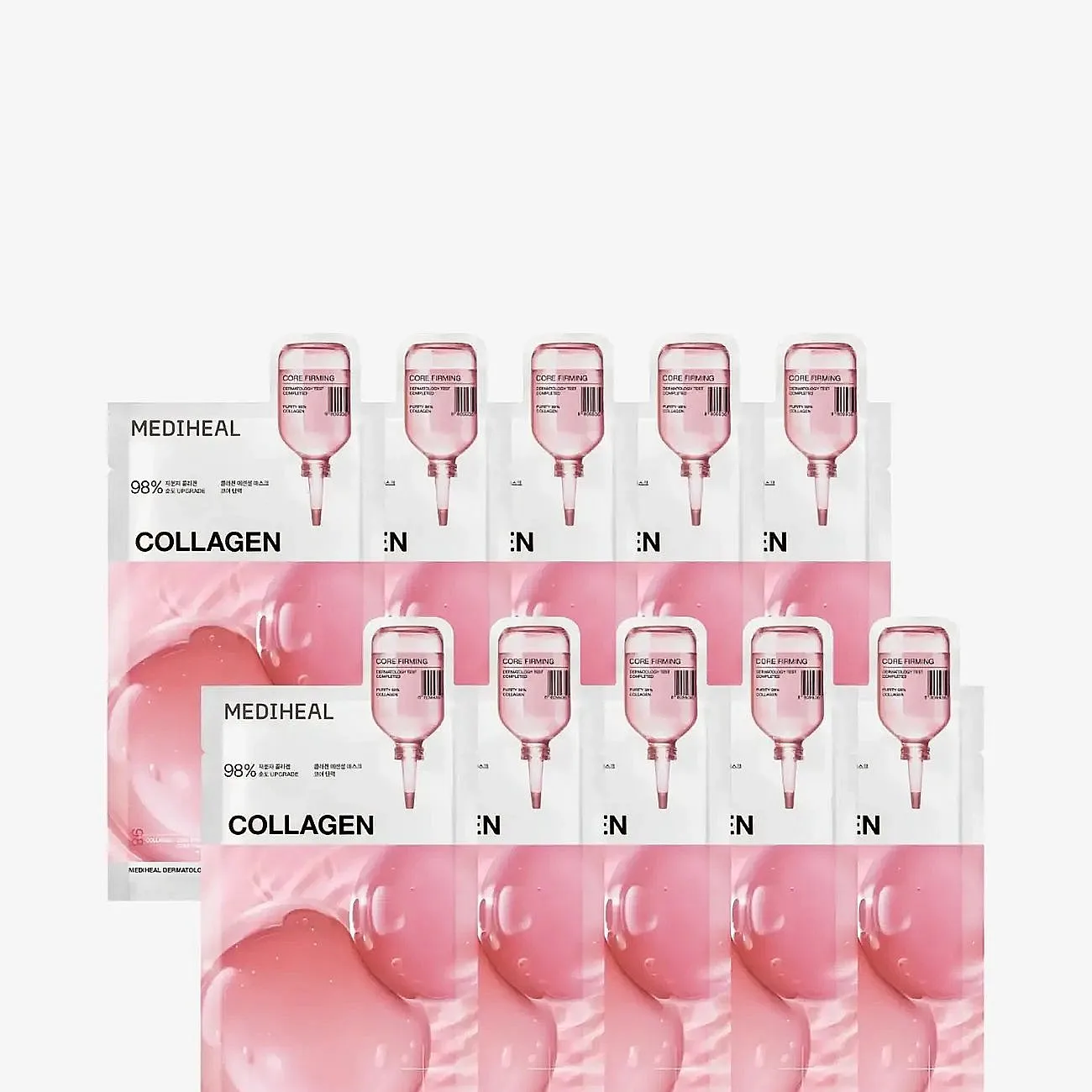 Mediheal Mediheal - Collagen Essential Mask Core Firming (10Pcs.) - Nude - 10 PCS