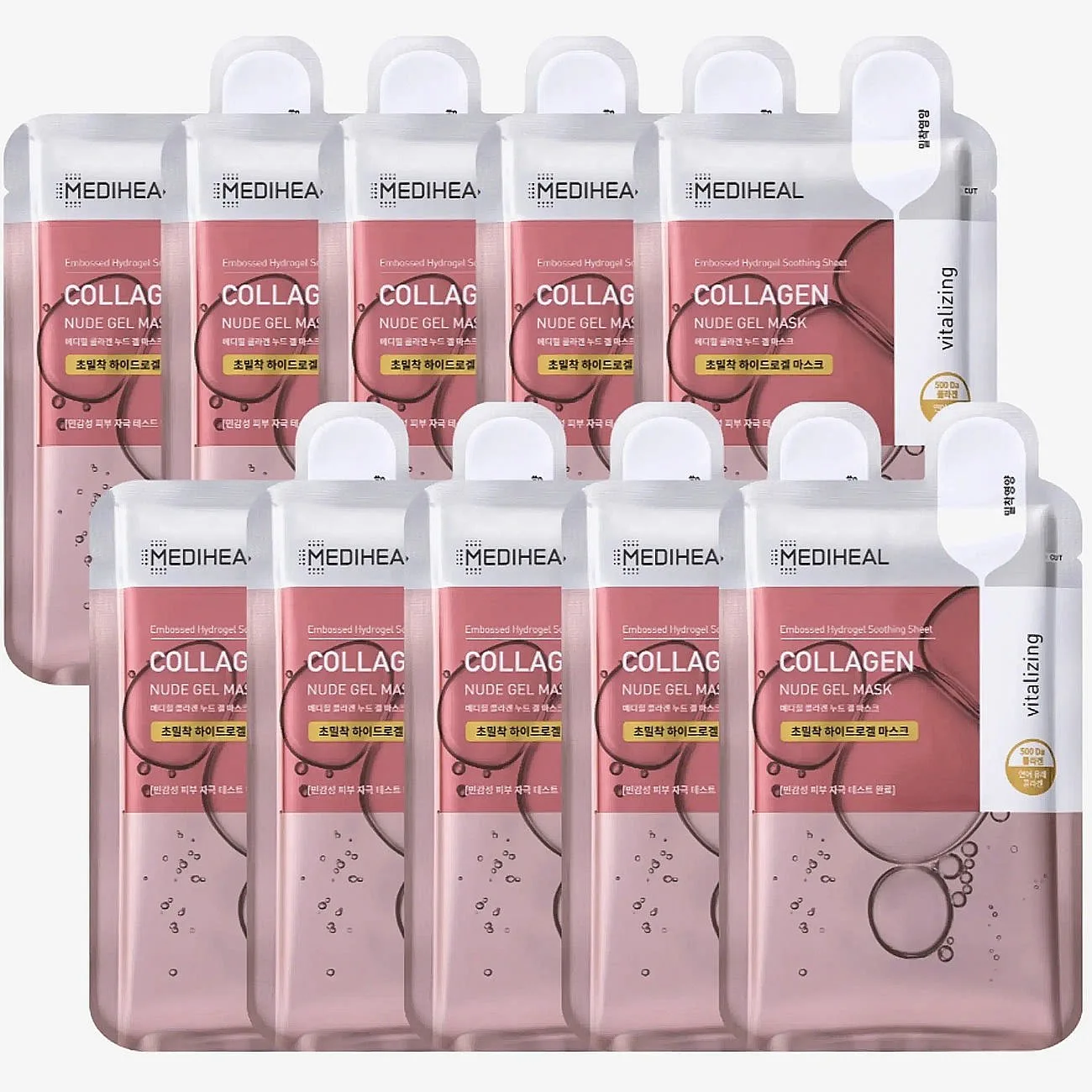 Mediheal Collagen Nude Gel Mask 10 st