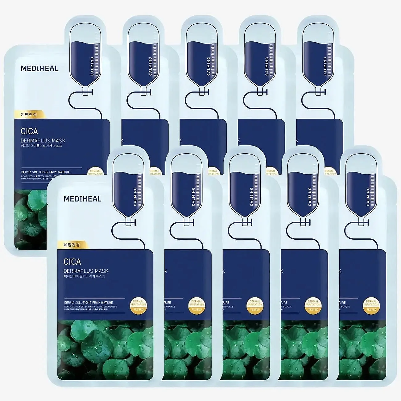 Mediheal Mediheal - Dermaplus Cica Mask (10Pcs.) - Nude - 10 PCS