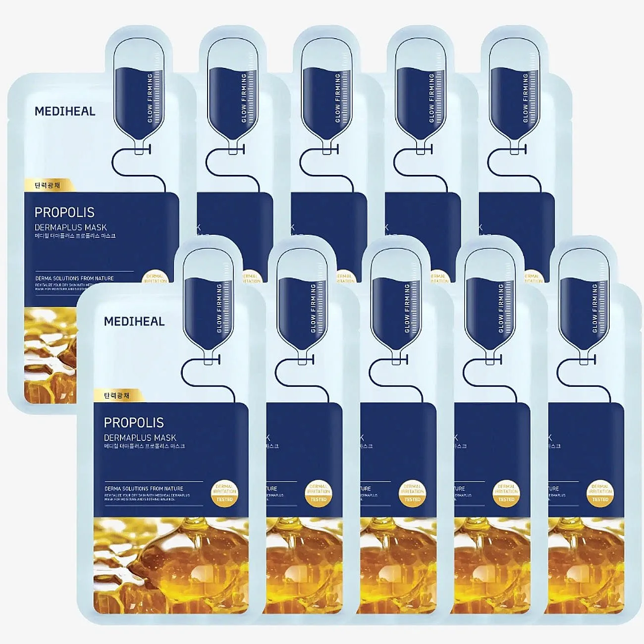 Mediheal Mediheal - Dermaplus Propolis Mask (10Pcs.) - Nude - 10 PCS