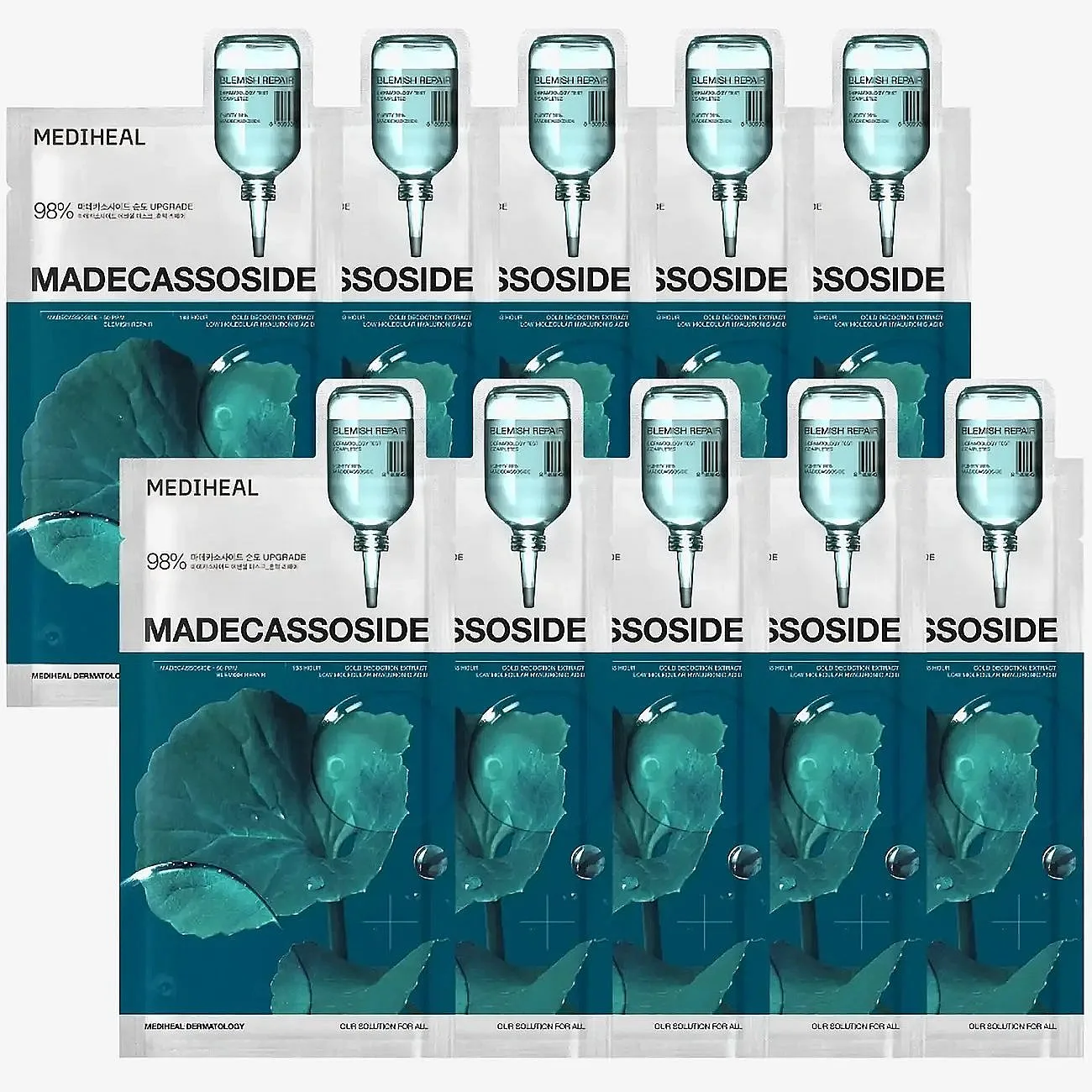 Mediheal Mediheal - Madecassoside Essential Mask Blemish Repair (10Pcs.) - Nude - 10 PCS