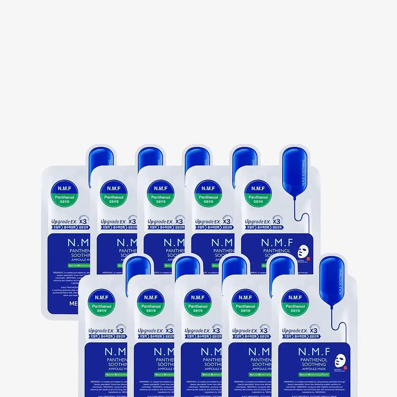 Mediheal Mediheal - Nmf Pantenol Soothing Ampoule Mask (10Pcs.) - Nude - 10 PCS