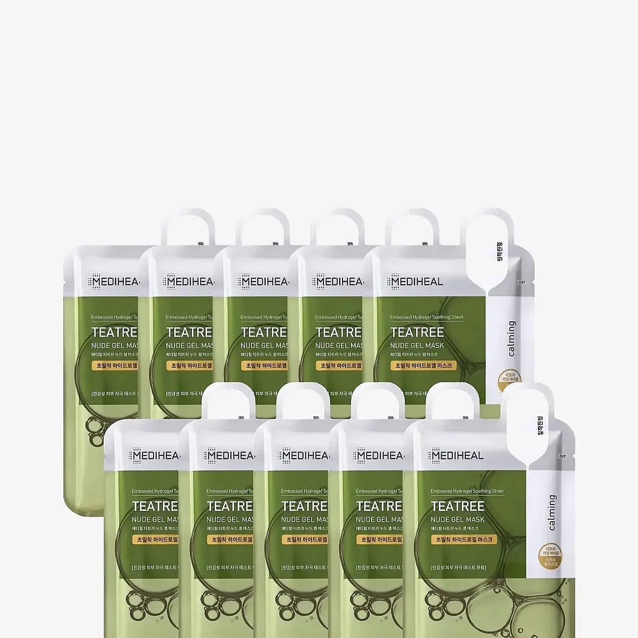 Mediheal Mediheal - Teatree Nude Gel Mask (10Pcs.) - Nude - 10 PCS