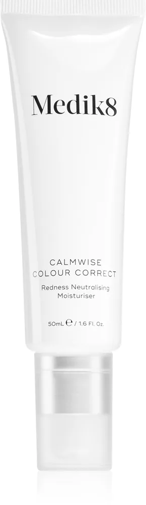 Medik8 Calmwise Colour Correct Skyddande och lugnande kräm för att minska hudrodnad 50 ml