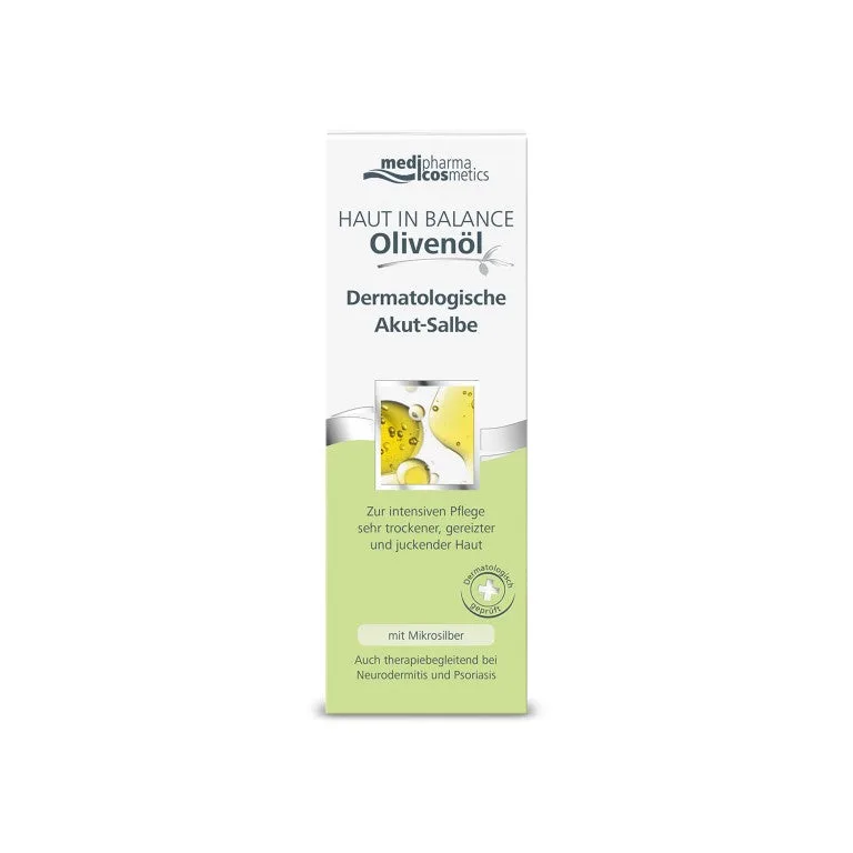 Medipharma Cosmetics Haut in Balance Olivenöl dermatologische Akut-Salbe, 75 ml Salbe