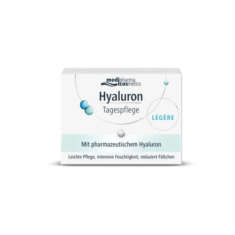 Medipharma Cosmetics Hyaluron Tagespflege legere im Tiegel, 50 ml Creme