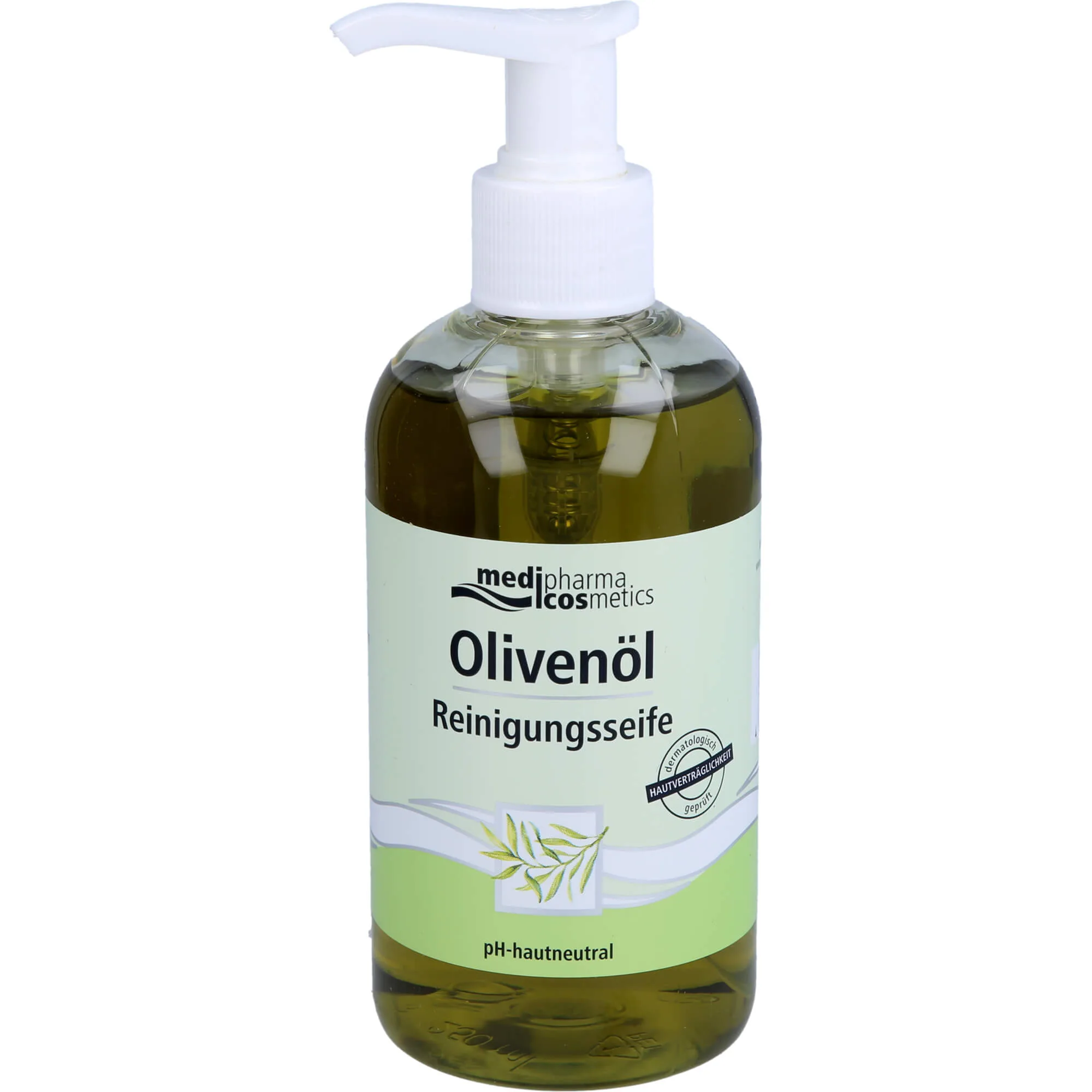 Medipharma Cosmetics Olivenöl Reinigungsseife pH-hautneutral, 250 ml Flüssigseife