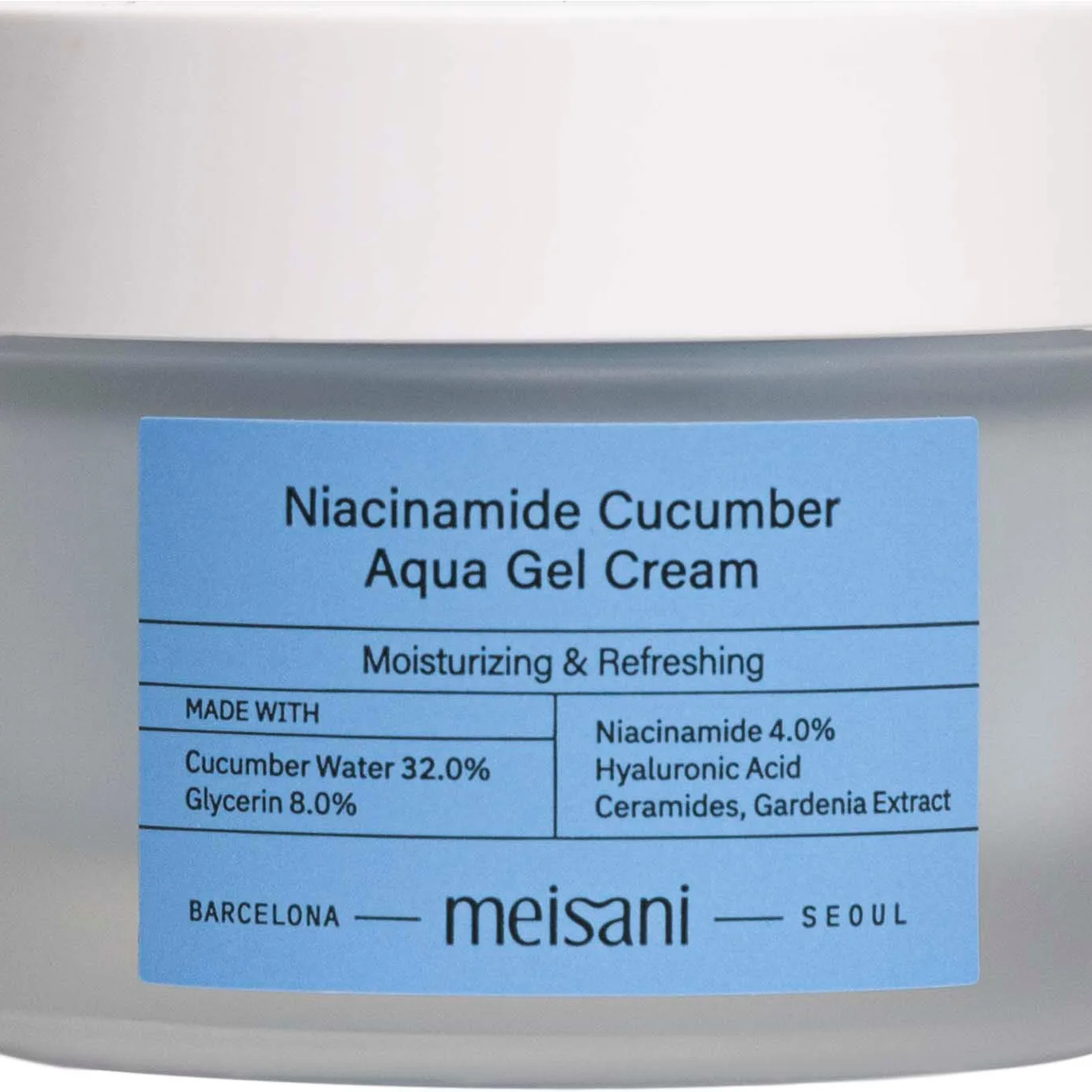 Meisani Niacinamide Cucumber Aqua Gel Cream 50 ml