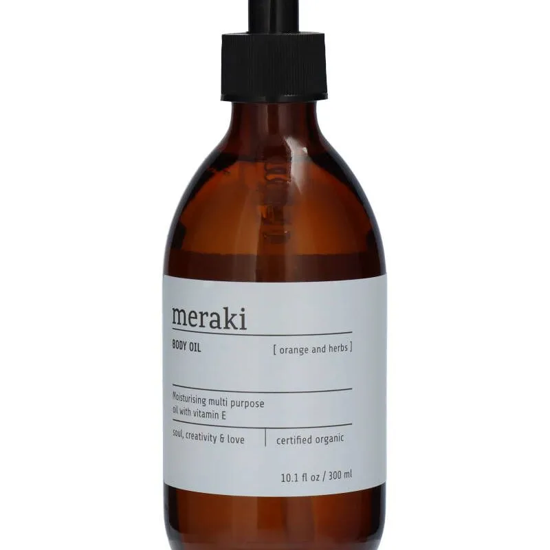 Meraki Body Oil Orange and Herbs 300 ml