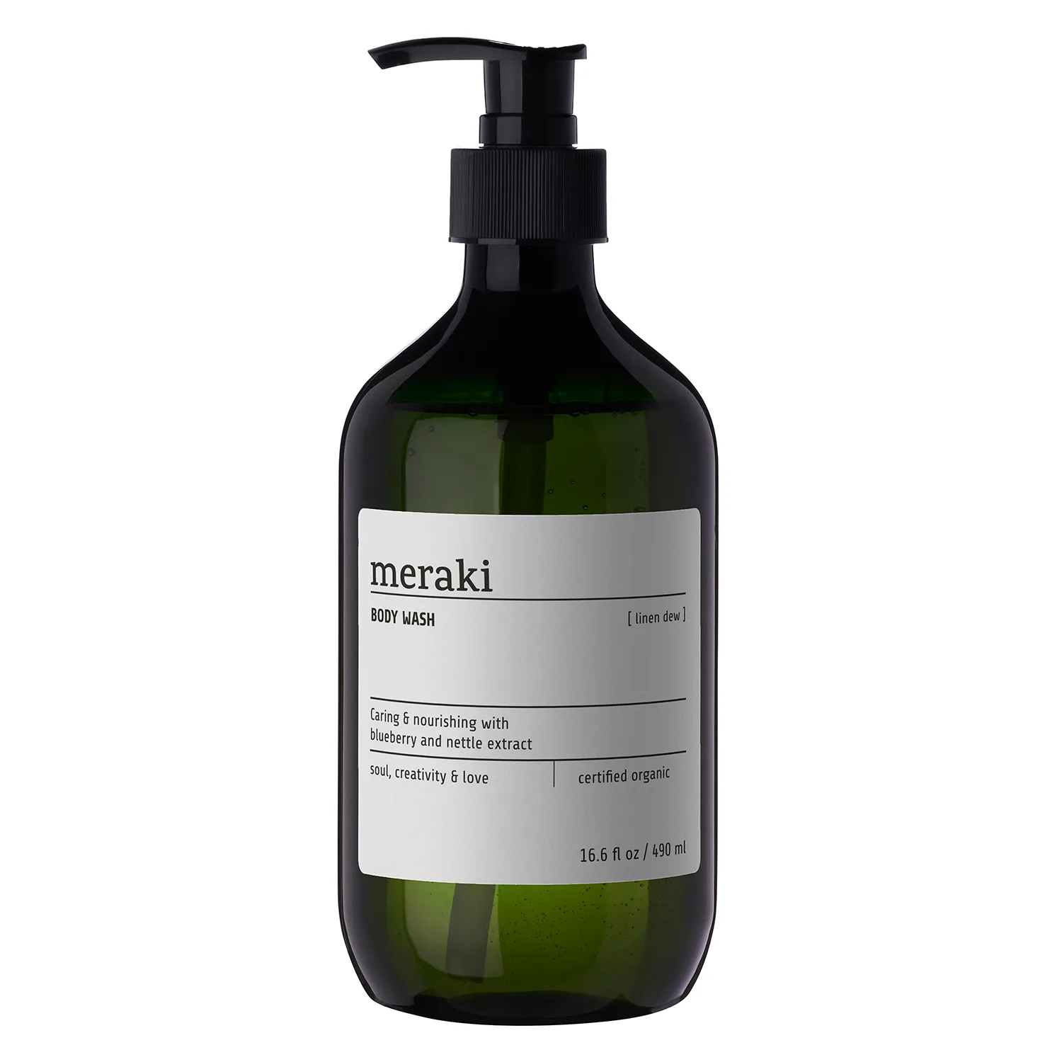 Meraki Body Wash Linen Dew 490 ml