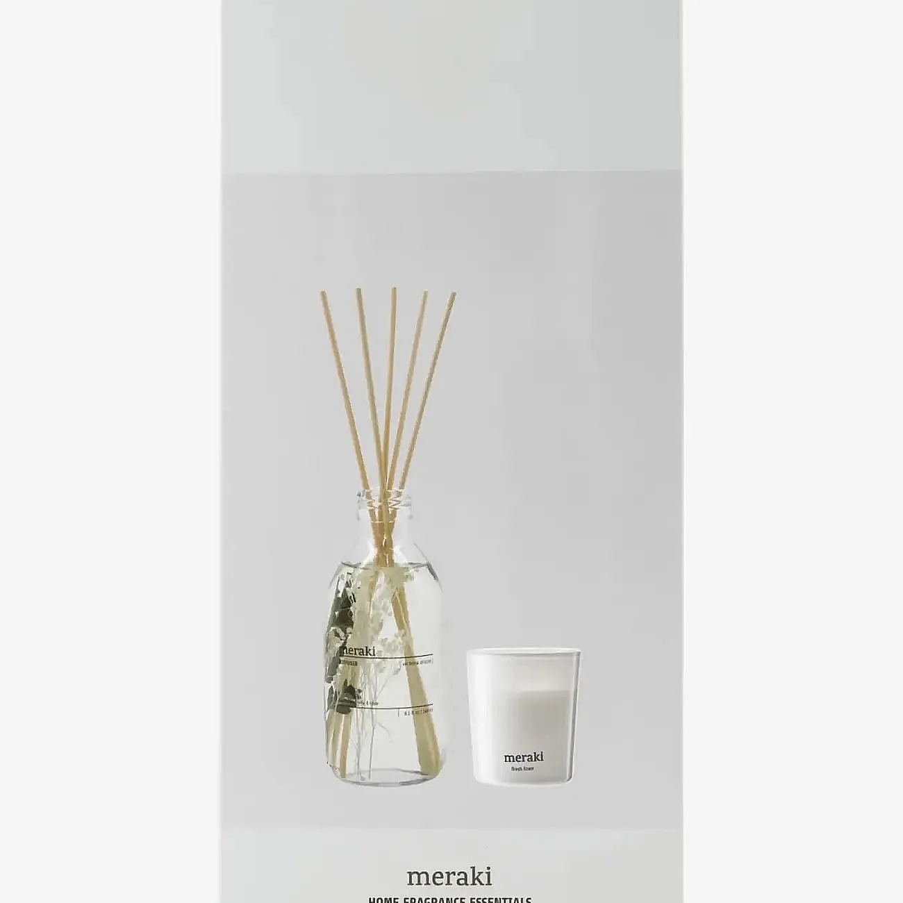 Meraki Gift Box Home Fragrance Essentials Verbena Drizzle + Fresh Linen - 1 stk.