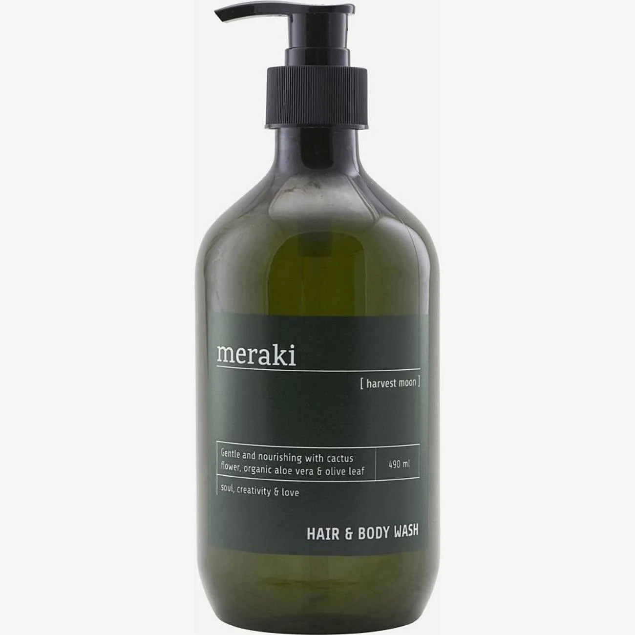 meraki Hair & Body Wash, Harvest Moon - Nude - 490 ml