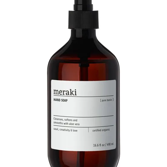 Meraki Hand Soap Pure Basic 490 ml