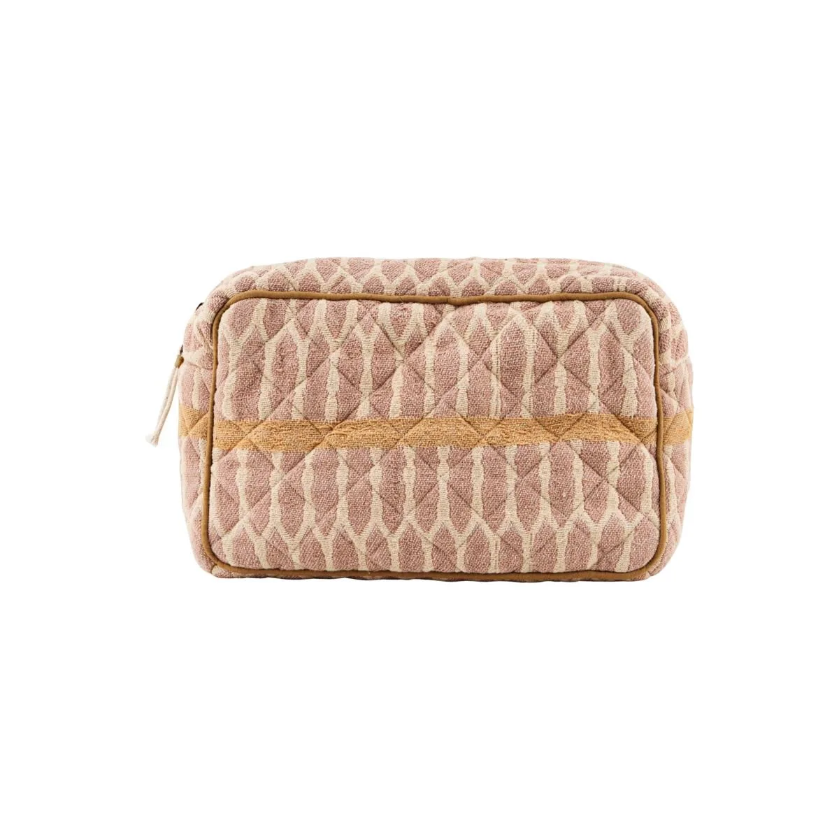 Meraki Makeup Bag Mustard/Terracotta/Sand